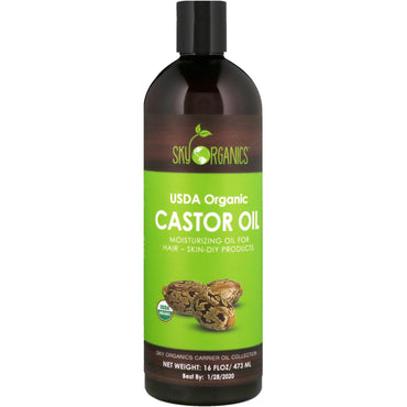 Sky s, Castor Oil, USDA , 16 fl oz (473 ml)