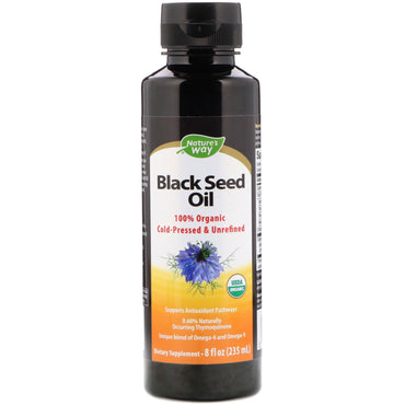 Nature's Way, 100 % aceite de semilla negra, 8 fl oz (235 ml)