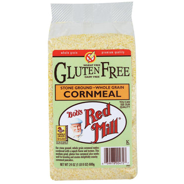 Bob's Red Mill, Cornmeal, Gluten Free, 24 oz (680 g)