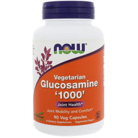 Now Foods, Glucosamina vegetariana '1000', 90 cápsulas vegetales