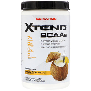 Scivation, Xtend, BCAAs, Pina Colada, 14.3 אונקיות (405 גרם)