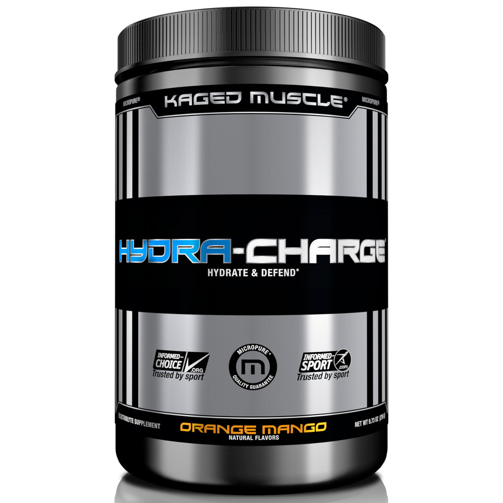 Kaged Muscle, Hydra Charge, Oranje Mango, 9,73 oz (276 g)