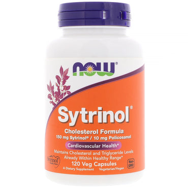 Now Foods, Sytrinol, fórmula para el colesterol, 120 cápsulas vegetales