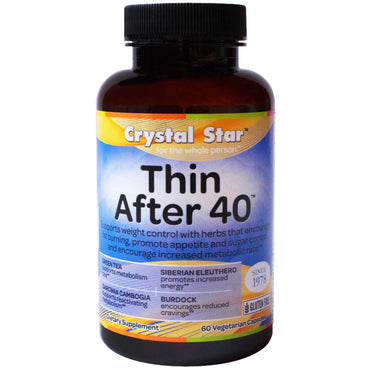 Crystal Star, Mince après 40, 60 gélules végétariennes