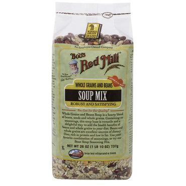 Bob's Red Mill, Soup Mix, Whole Grains and Beans, 26 oz (737 g)