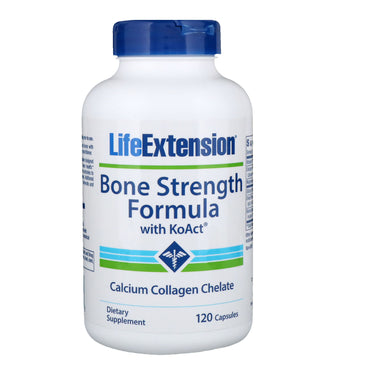 Life Extension, Bone Strength Formula With KoAct, 120 Capsules