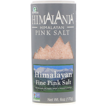 Himalania, Himalaya fint lyserødt salt, 6 oz (170 g)