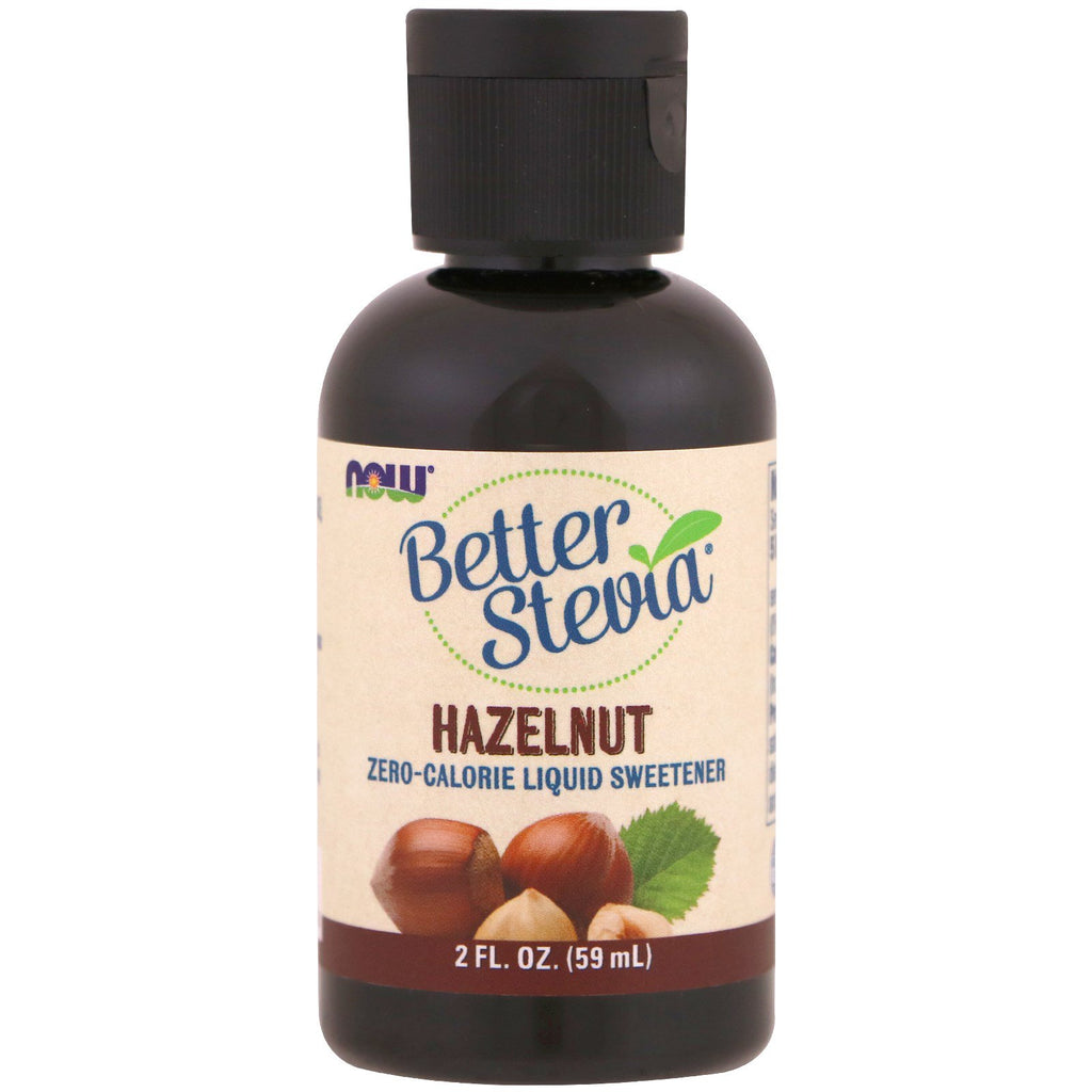 Now Foods, Better Stevia, Hasselnut, 2 fl oz (59 ml)