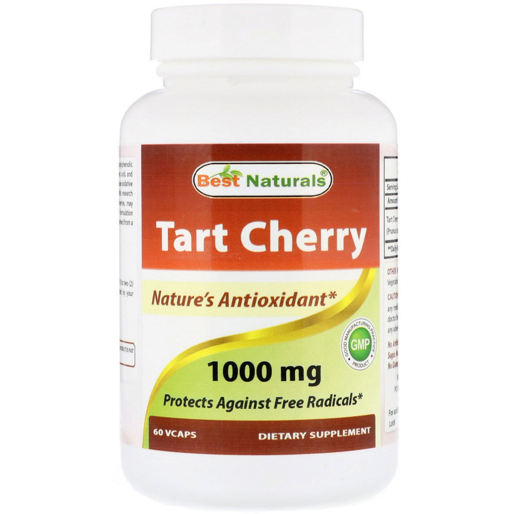 Best Naturals, Tart Cherry, 1000 mg, 60 VCaps