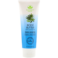 Nature's Gate, Body Butter, Fresh Scented, 8 fl oz (237 ml)