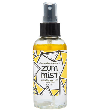 Indigo Wild, Zum Mist, Aromatherapy Room & Body Mist, Lavender-Lemon, 4 fl oz