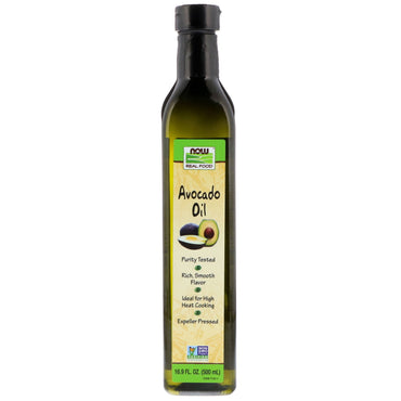 Now Foods, Alimente adevărate, ulei de avocado, 16,9 fl oz (500 ml)