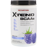 Scivation, Xtend, BCAAs, Blue Raspberry, 14.7 oz (416 g)