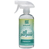 GrabGreen, All Purpose Cleaner, Fragrance Free, 16 oz (473 ml)