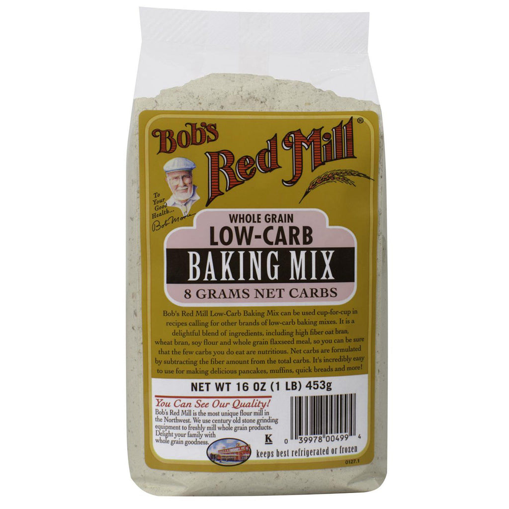 Bob's Red Mill, mezcla para hornear baja en carbohidratos, 16 oz (453 g)