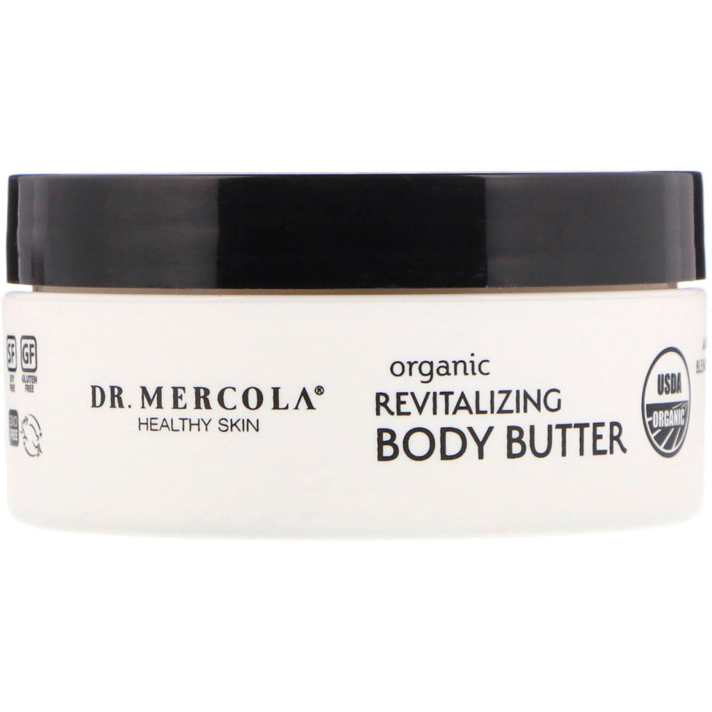 Dr. Mercola,  Revitalizing Body Butter, Sweet Orange, 4 oz