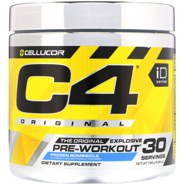 Cellucor, C4 Original Explosive, Pre-Workout, Frozen Bombsicle, 6.88 oz (195 g)