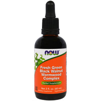 Now Foods, Fresh Green Black Walnut Wormwood Complex, 2 fl oz (60 ml)