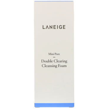 Laneige Mini Pore Double Clearing Cleansing Foam 150 ml
