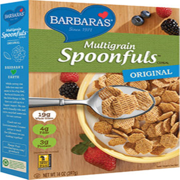 Barbara's Bakery, Cereal multigrano en cucharadas, original, 14 oz (397 g)