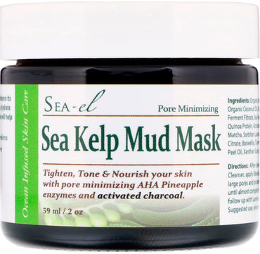 Sea el, Máscara de lama de algas marinhas, 59 ml (2 oz)