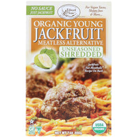 Edward & Sons,  Young Jackfruit, Unseasoned Shredded, 7 oz (200 g)