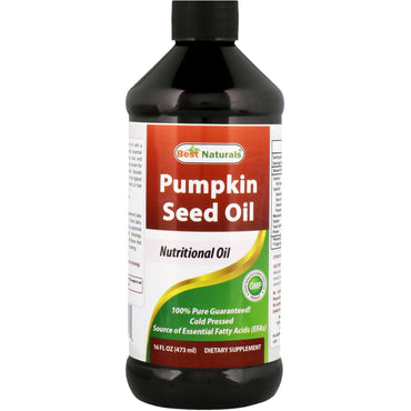 Best Naturals, Pumpkin Seed Oil, 16 fl oz (473 ml)