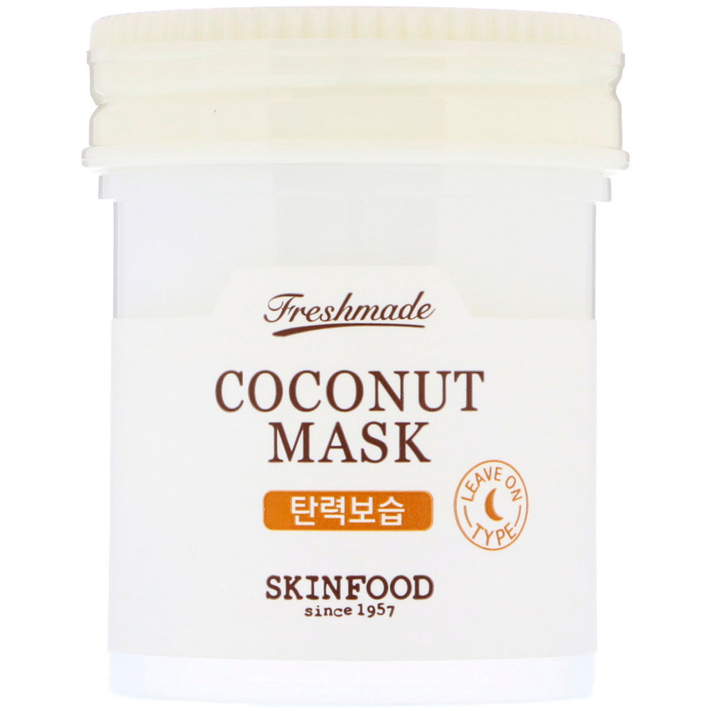 Skinfood, nygjord kokosmask, 3,04 fl oz (90 ml)