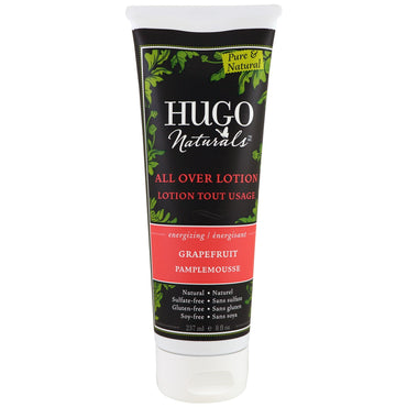 Hugo Naturals, Loción para todo el cuerpo, pomelo, 8 fl oz (237 ml)