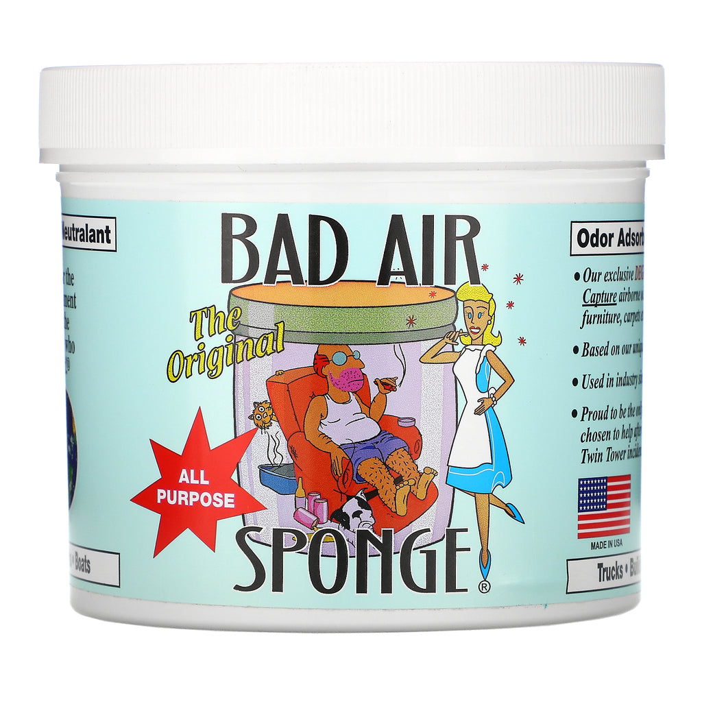Bad Air Sponge, Bad Air Burețel, 14 oz (0,85 kg)