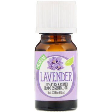 Healing Solutions, 100 % reines ätherisches Kaschmiröl, Lavendel, 0,33 fl oz (10 ml)