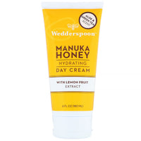 Wedderspoon, Manuka Honey, Hydrating Day Cream with Lemon Fruit Extract, Aloe & Green Tea Scent, 6 fl oz (180 ml)