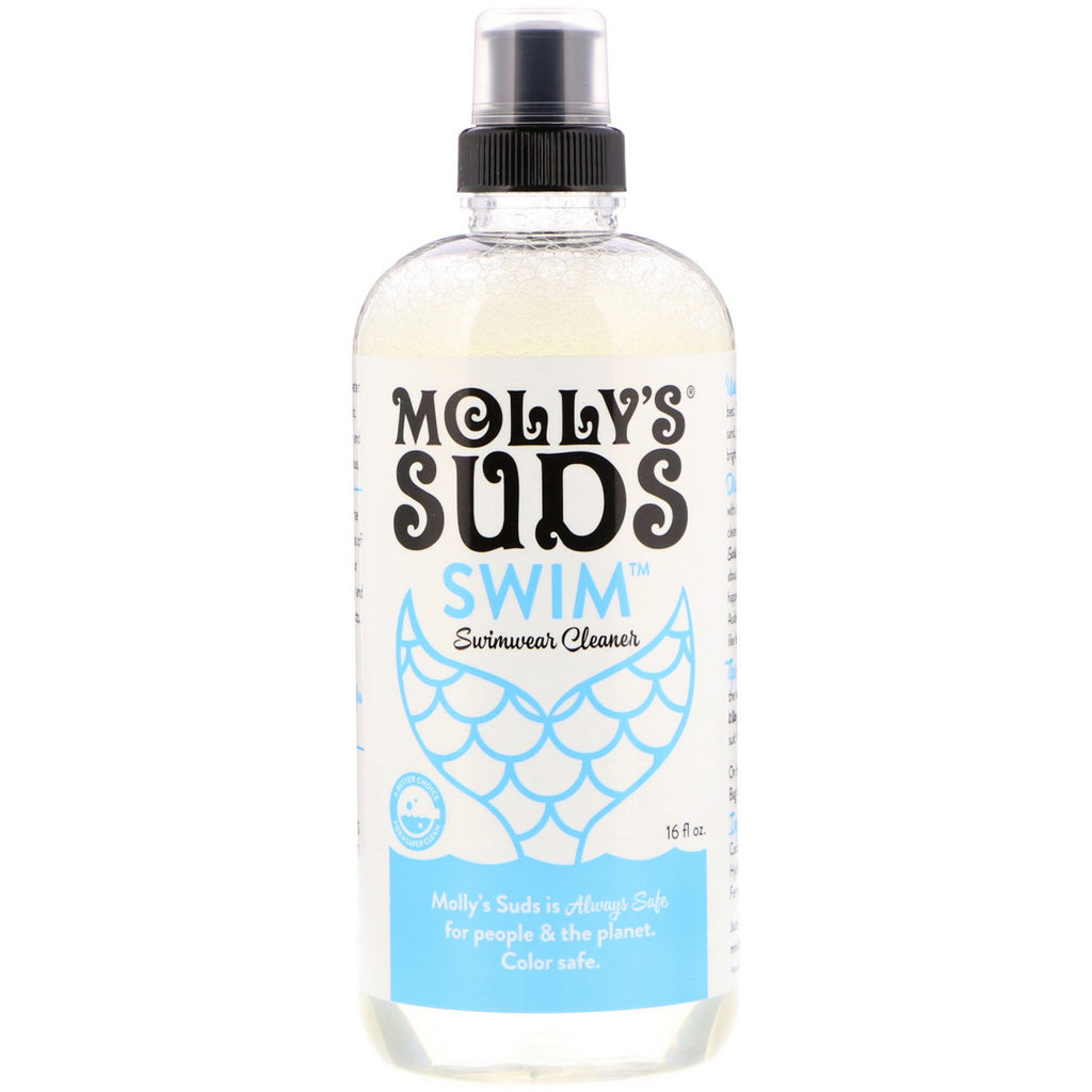 Molly's Suds, Swim, Detergente per costumi da bagno, 16 fl oz