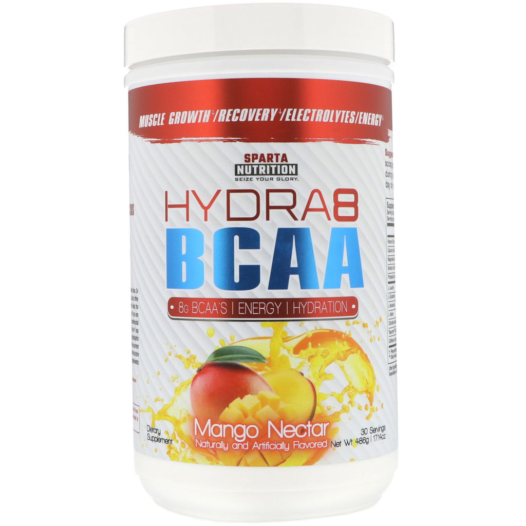 Sparta Nutrition, Hydra8 BCAA, Mango Nectar, 17,14 oz (486 g)