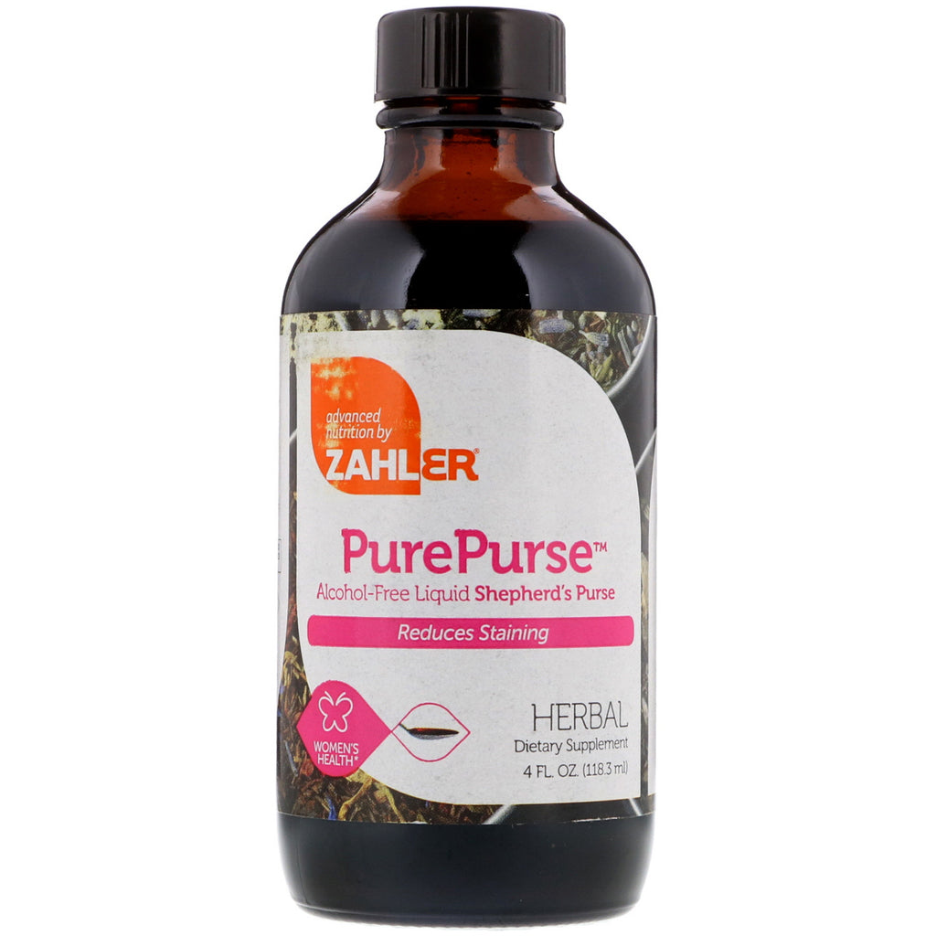 Zahler, PurePurse, 4 fl oz (118.3 ml)