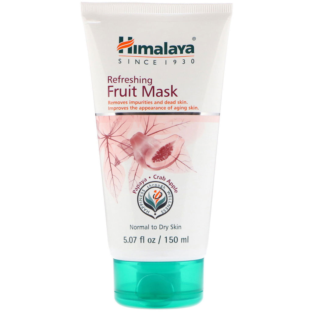 Himalaya, Máscara Refrescante de Frutas, Para Pele Normal a Seca, 150 ml (5,07 fl oz)