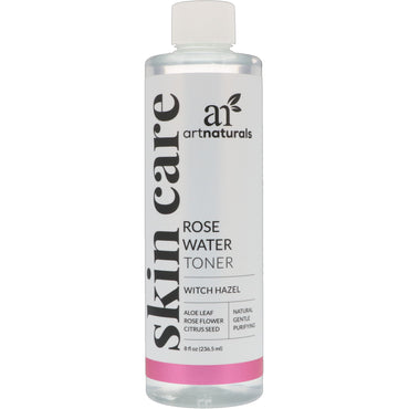 Artnaturals, Tónico de agua de rosas, 8 fl oz (236,5 ml)