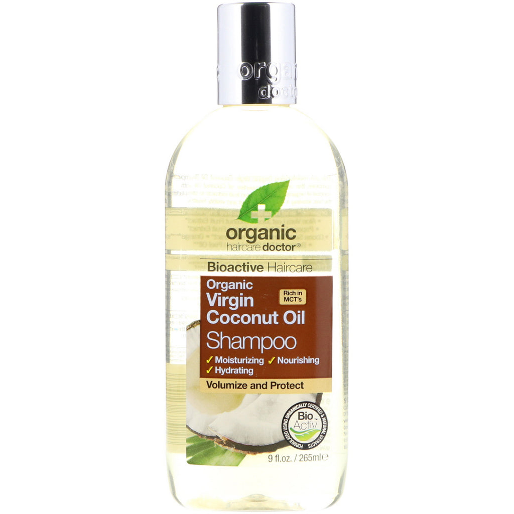 Doctor, Shampoing à l'huile de noix de coco vierge, 9 fl oz (265 ml)