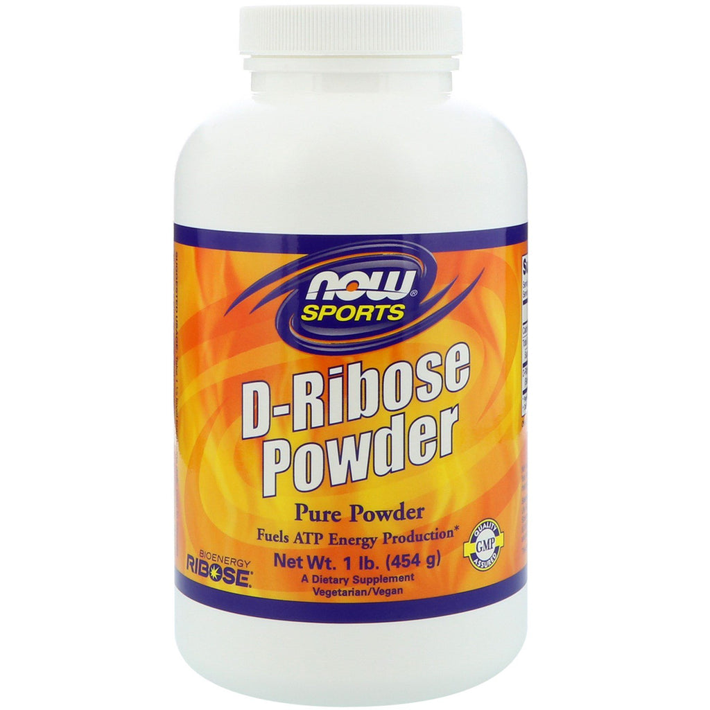Now Foods, Sports, D-Ribose Powder, 1 lb (454 g)