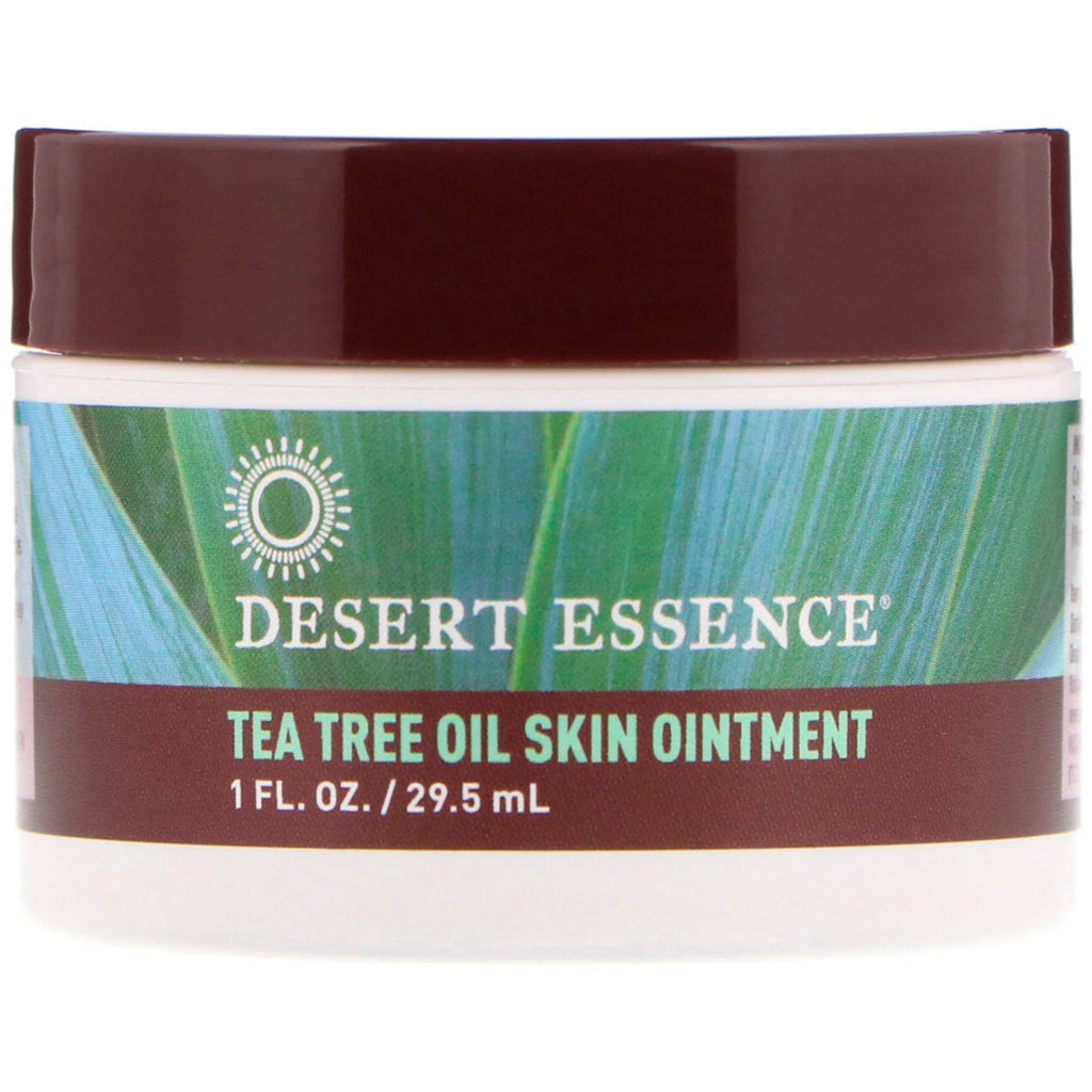 Desert Essence, Ungüento para la piel con aceite de árbol de té, 1 fl oz (29,5 ml)