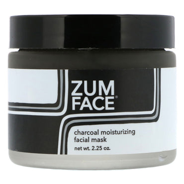 Indigo Wild, Zum Face, Charcoal Moisturizing Facial Mask, 2.25 oz
