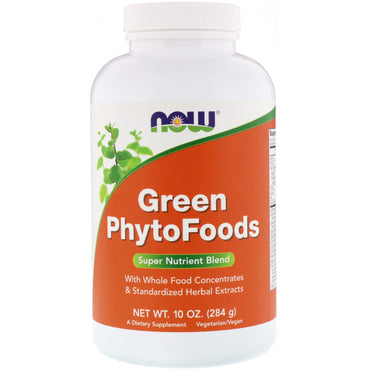 Now Foods, Phytofoods ירוק, 10 אונקיות (284 גרם)