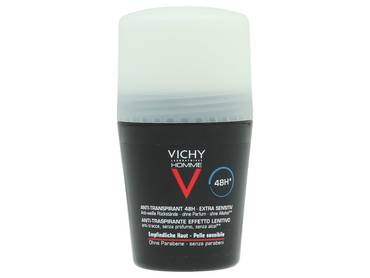 Vichy Homme Déo Roll-On Anti-Transpirant 48H 50 ml