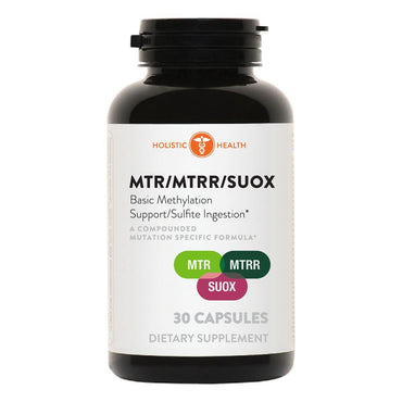 Holistic Health MTR / MTRR / SUOX - Soporte básico de metilación / Ingestión de sulfitos, 30 cápsulas - Salud holística - SOI**