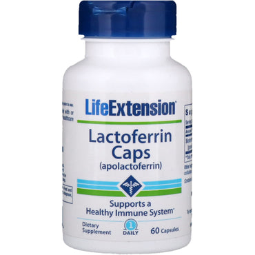 Levensverlenging, lactoferrinecapsules, 60 capsules