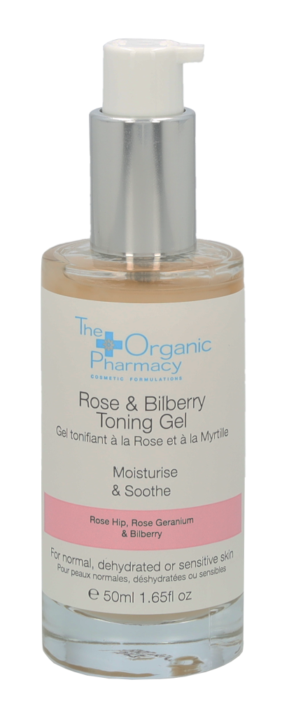 The Organic Pharmacy Gel Tonifiant Rose &amp; Myrtille 50 ml
