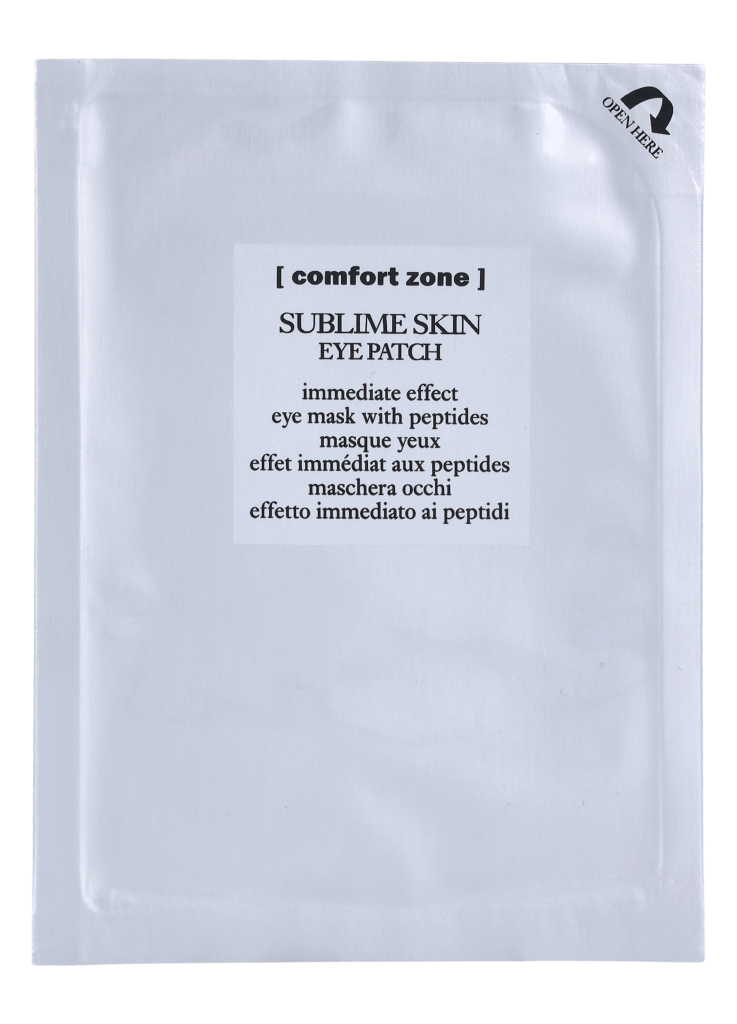 Patch pour les yeux Comfort Zone Sublime Skin 6 pièces