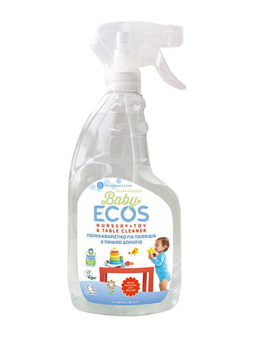 Earth Friendly Baby ECOS® Spielzeug- und Tischreiniger, kostenlos und transparent, Disney – 17 fl oz