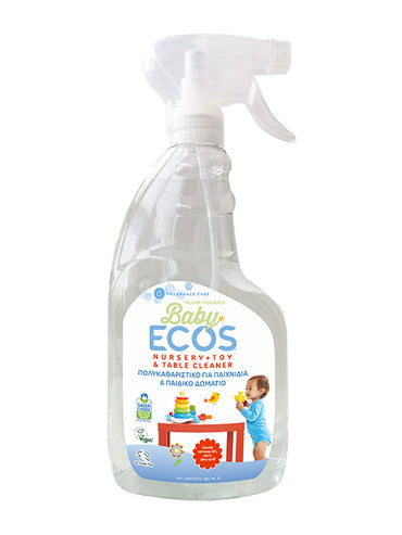 Earth Friendly Baby ECOS® legetøjs- og bordrengøringsmiddel Gratis og klar Disney -- 17 fl oz