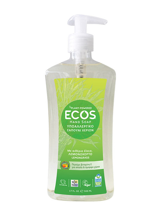 지구 친화적인 Ecos™ 손 비누 레몬그라스 -- 17 액량 온스